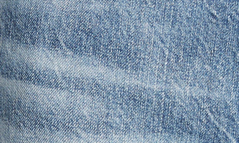 Ag Ex-boyfriend Raw Hem Mid Length Denim Shorts In Myth