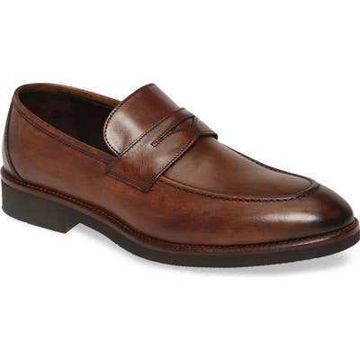 Johnston & Murphy Ridgeland Penny Loafer, Brown