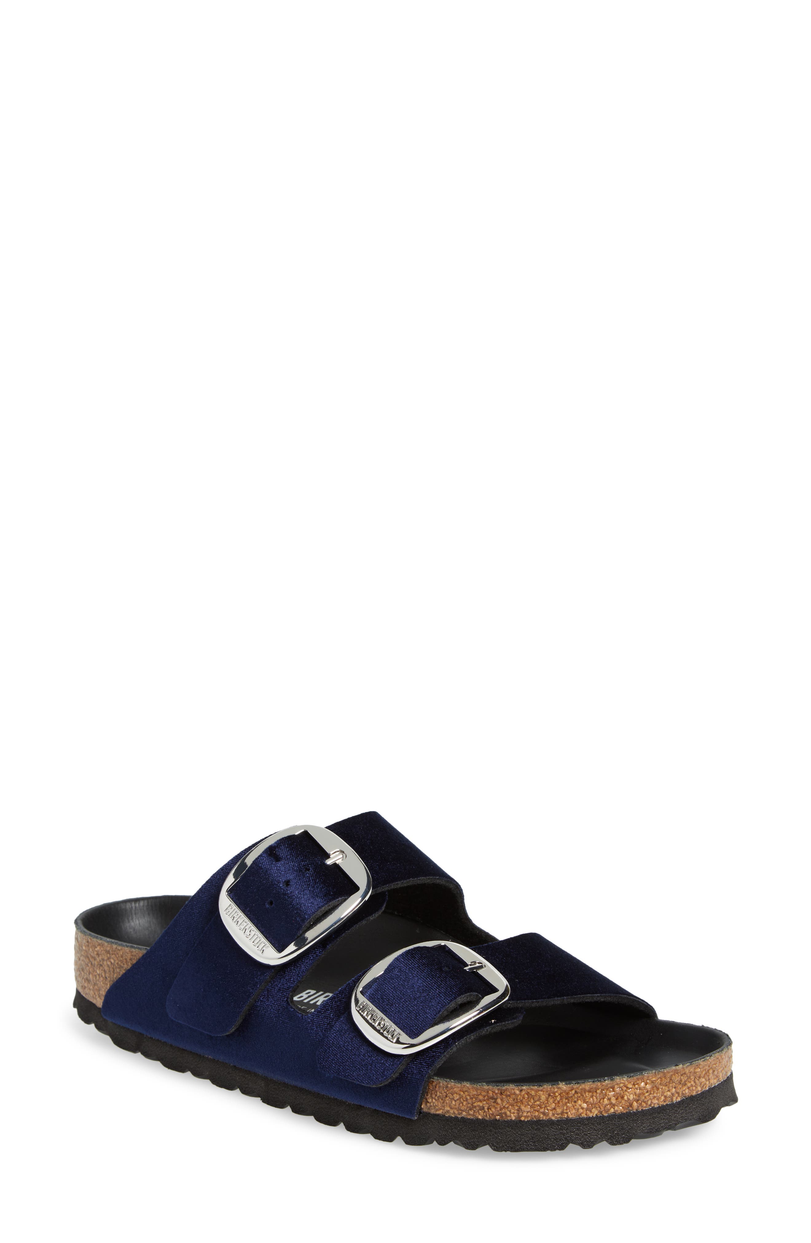 birkenstock arizona big buckle navy