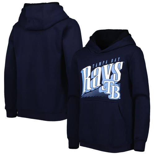Outerstuff Youth Navy Tampa Bay Rays Winning Streak Pullover Hoodie