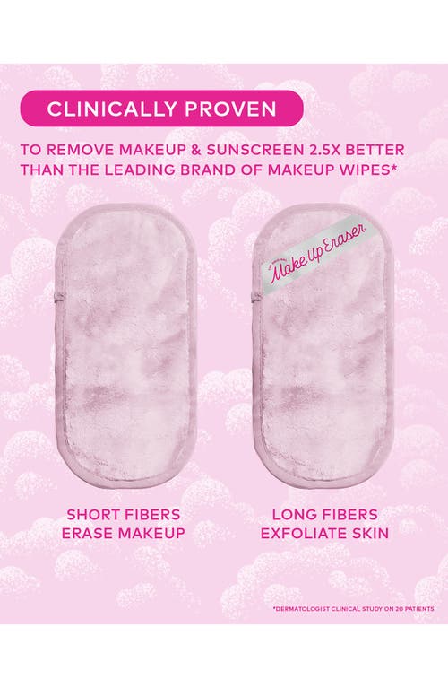 The Original Makeup Eraser Silver Infused Minipro Makeup Eraser Cloth In Silver Infused