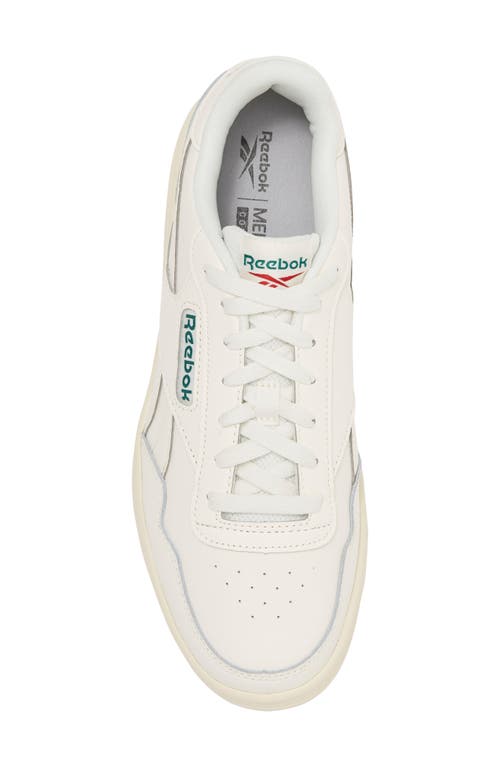 Shop Reebok Court Advance Sneaker In Chalk/drkgrn/flasrd