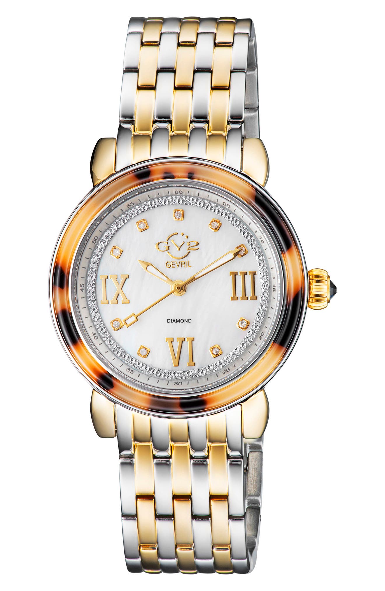 gv2 marsala diamond watch