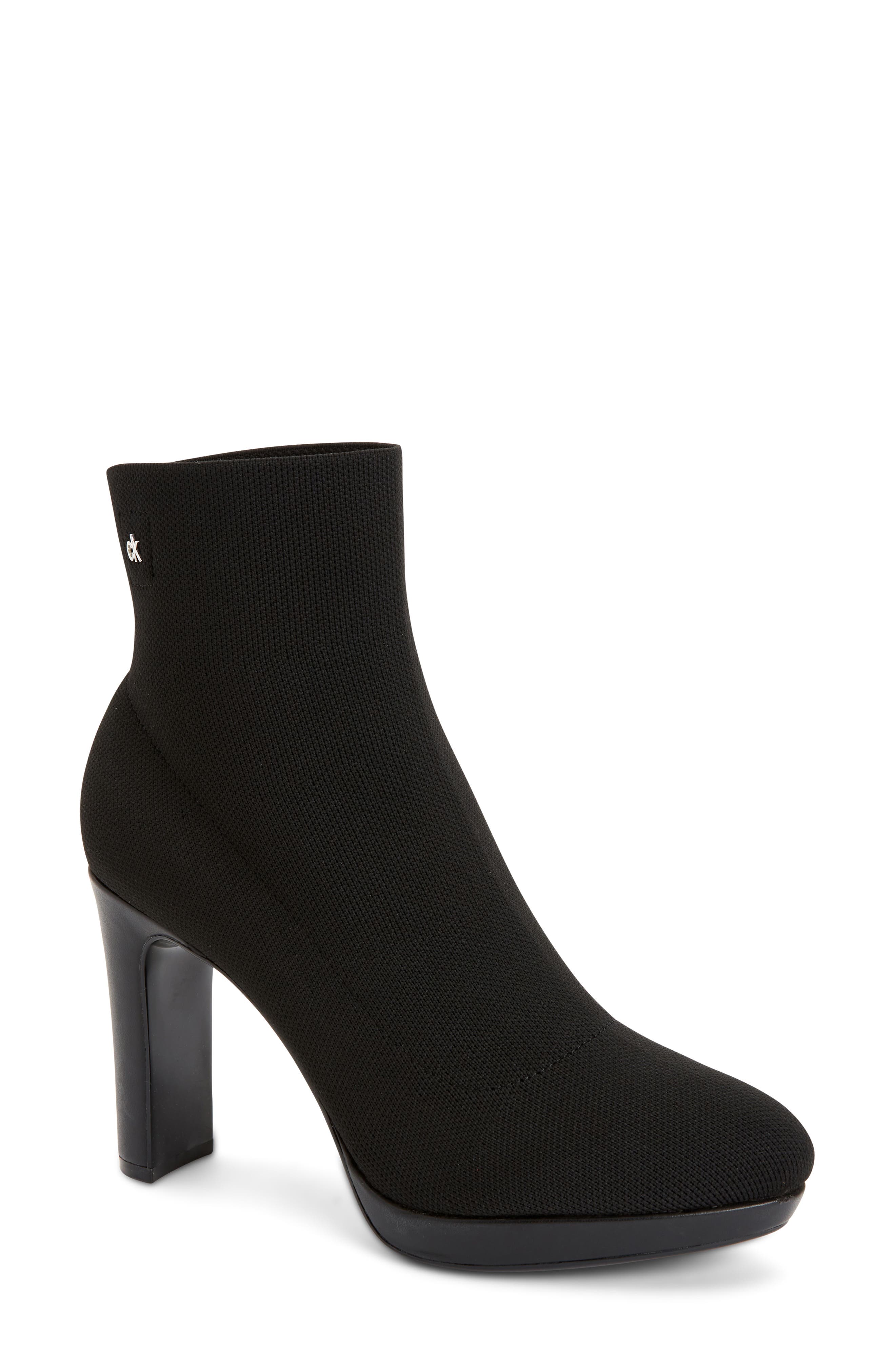 white calvin klein boots