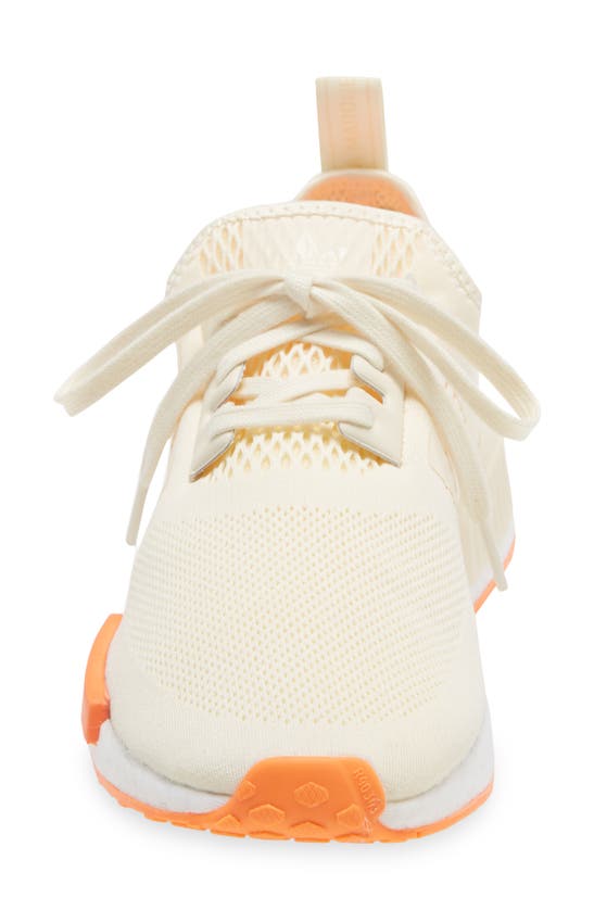 Adidas Originals Originals Nmd R1 Sneaker In Cream White/ Screaming Orange