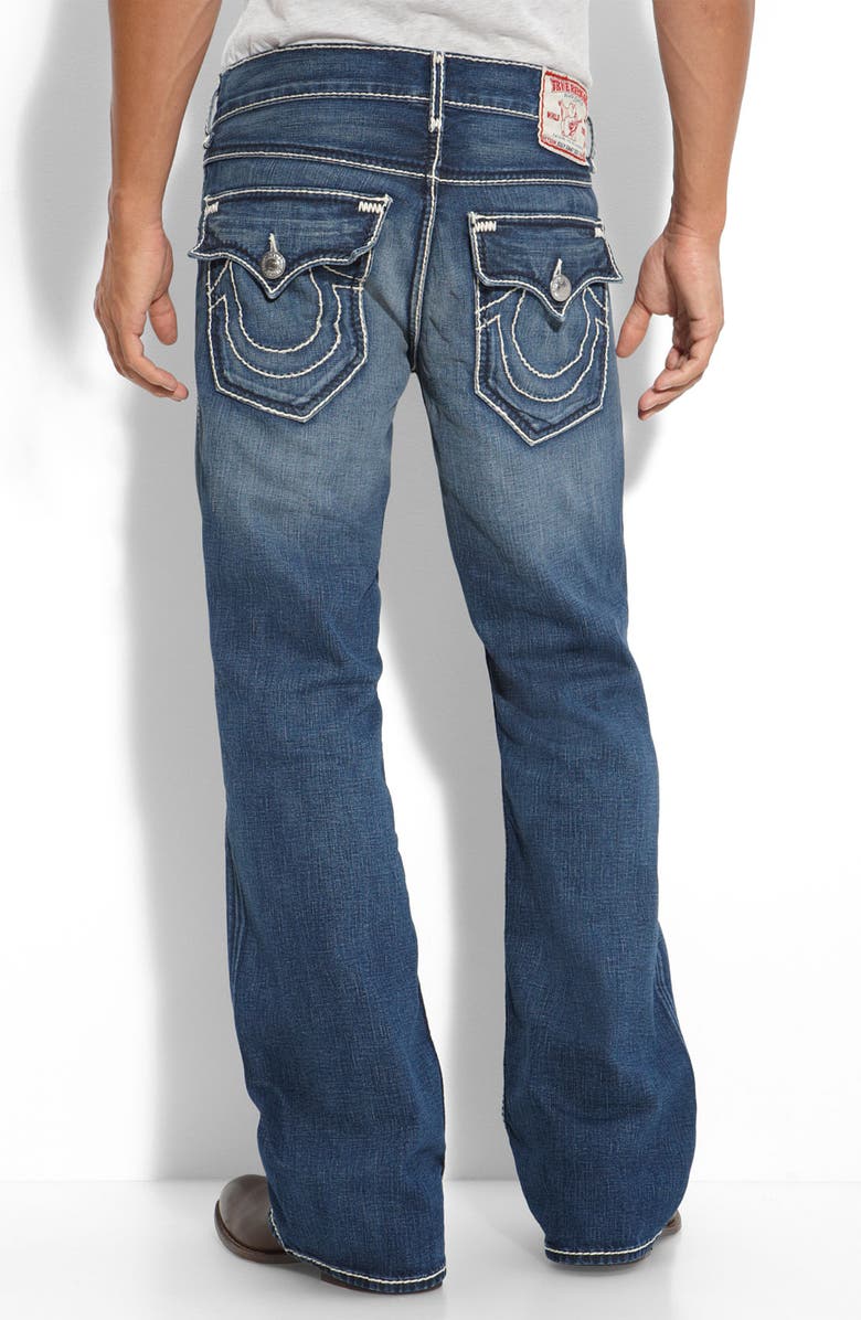 True Religion Brand Jeans 'Billy - Giant Big T' Bootcut Jeans ...