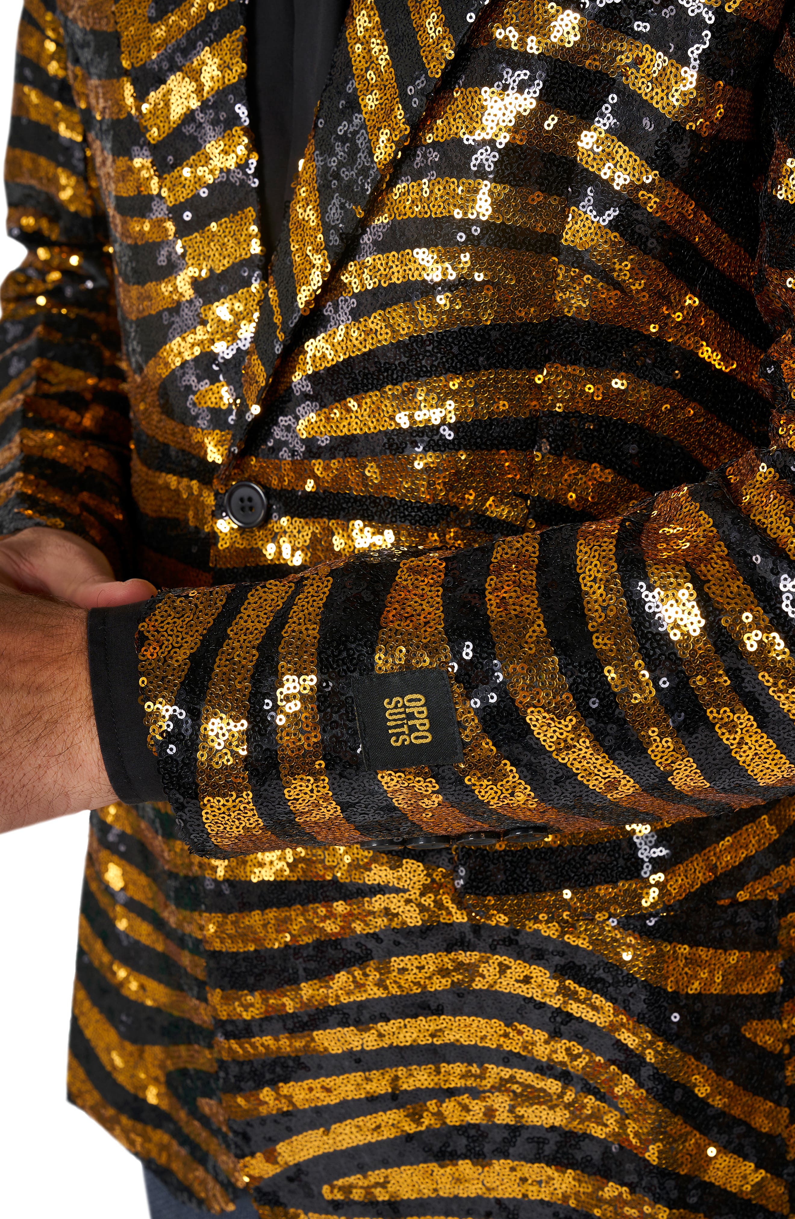 OppoSuits Tiger Royale Sequin Notch Collar Blazer Nordstromrack