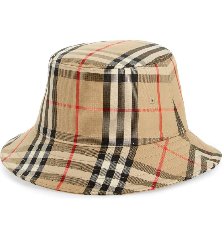 Burberry Kids' Gabriel Check Bucket Hat | Nordstrom
