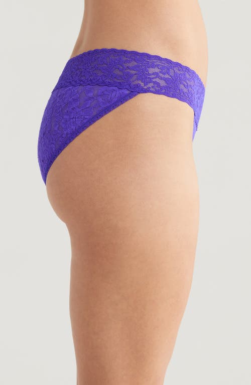 Shop Hanky Panky Signature Lace Bikini In Majestic Purple