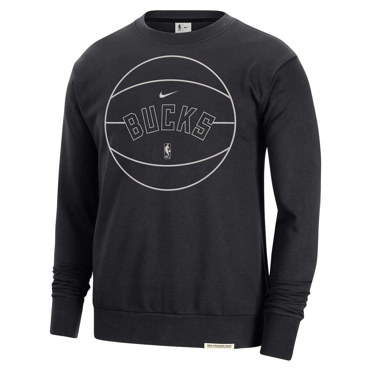 Nike Men's Navy, Gold Milwaukee Brewers Authentic Collection Pregame Performance Raglan Pullover Sweatshirt