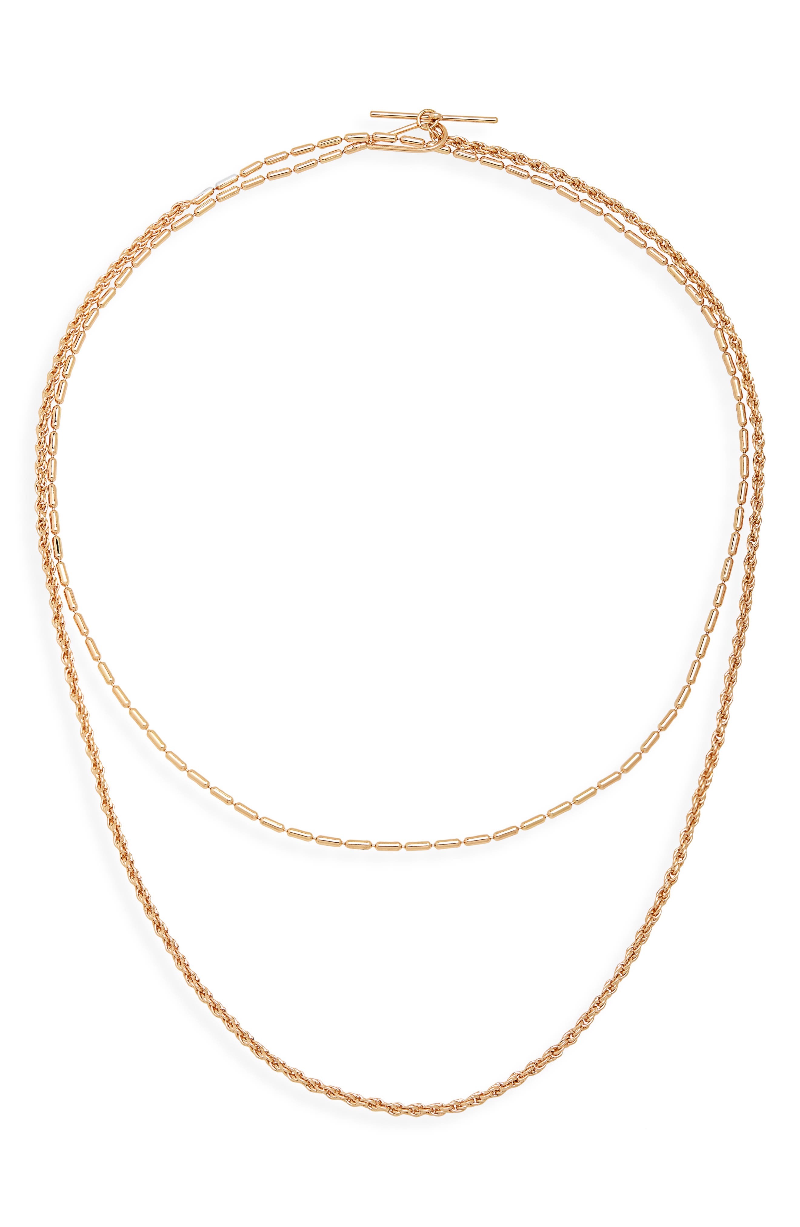 nordstrom dainty gold necklace