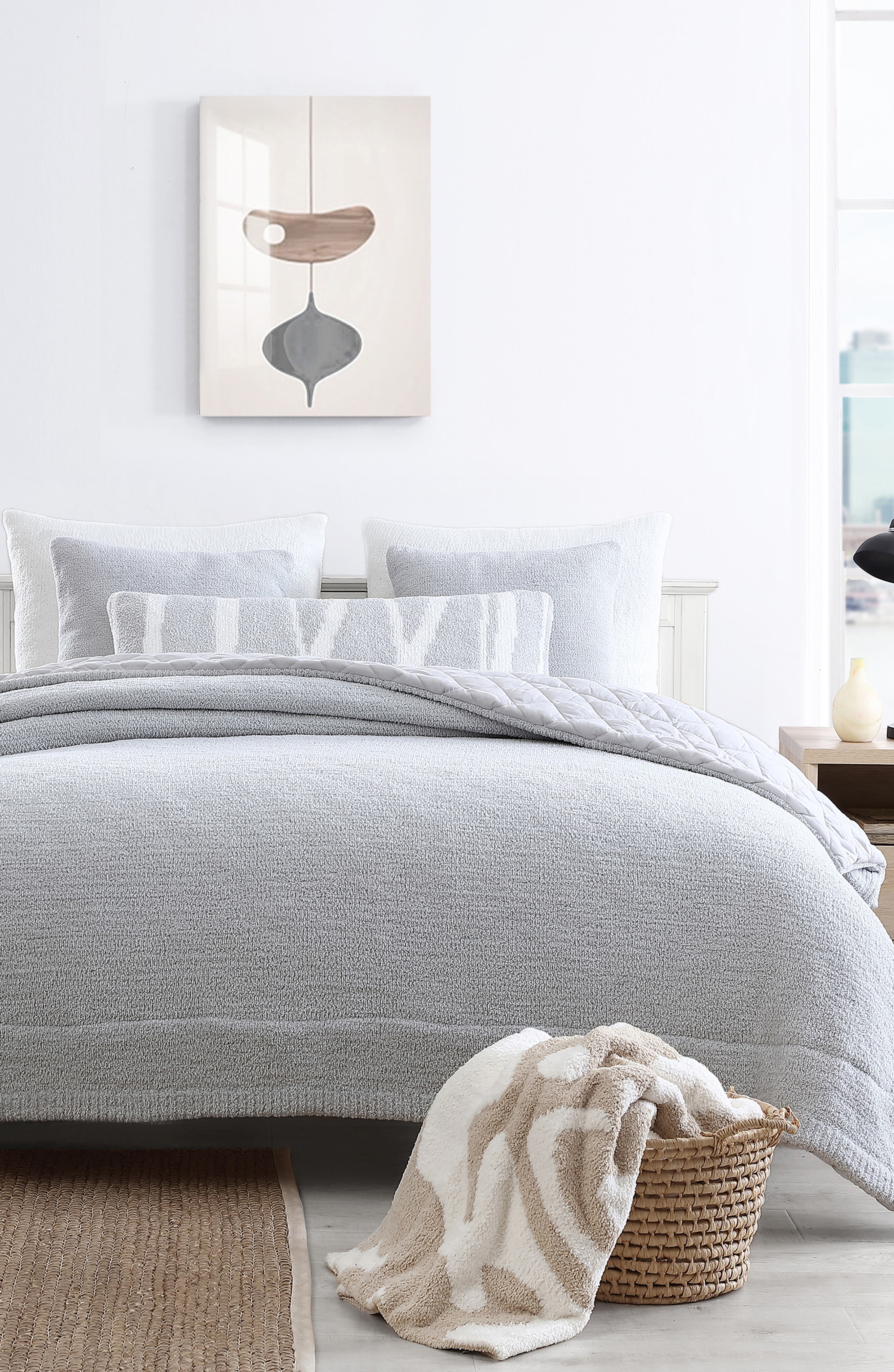 Sunday Citizen Snug Comforter in Cloud Grey