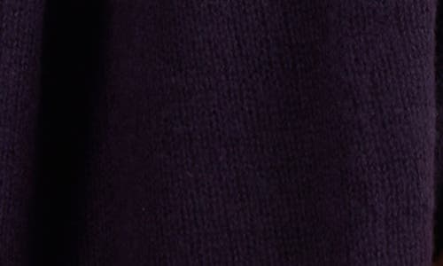 Amicale Cashmere Featherweight Scarf In Dark Purple
