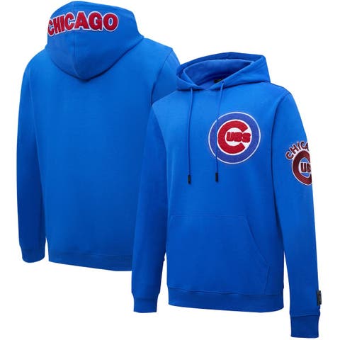 Retro Chicago Cubs Hoodie - Featuring Crested Graphics - Men's Extra Large