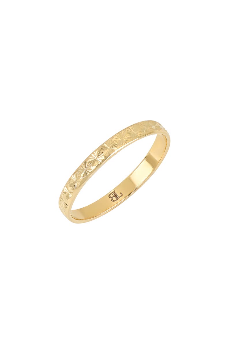 Bony Levy BLG 14K Gold Textured Stackable Ring | Nordstrom