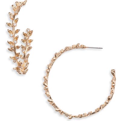 Stella + Ruby Faith Hoop Earrings