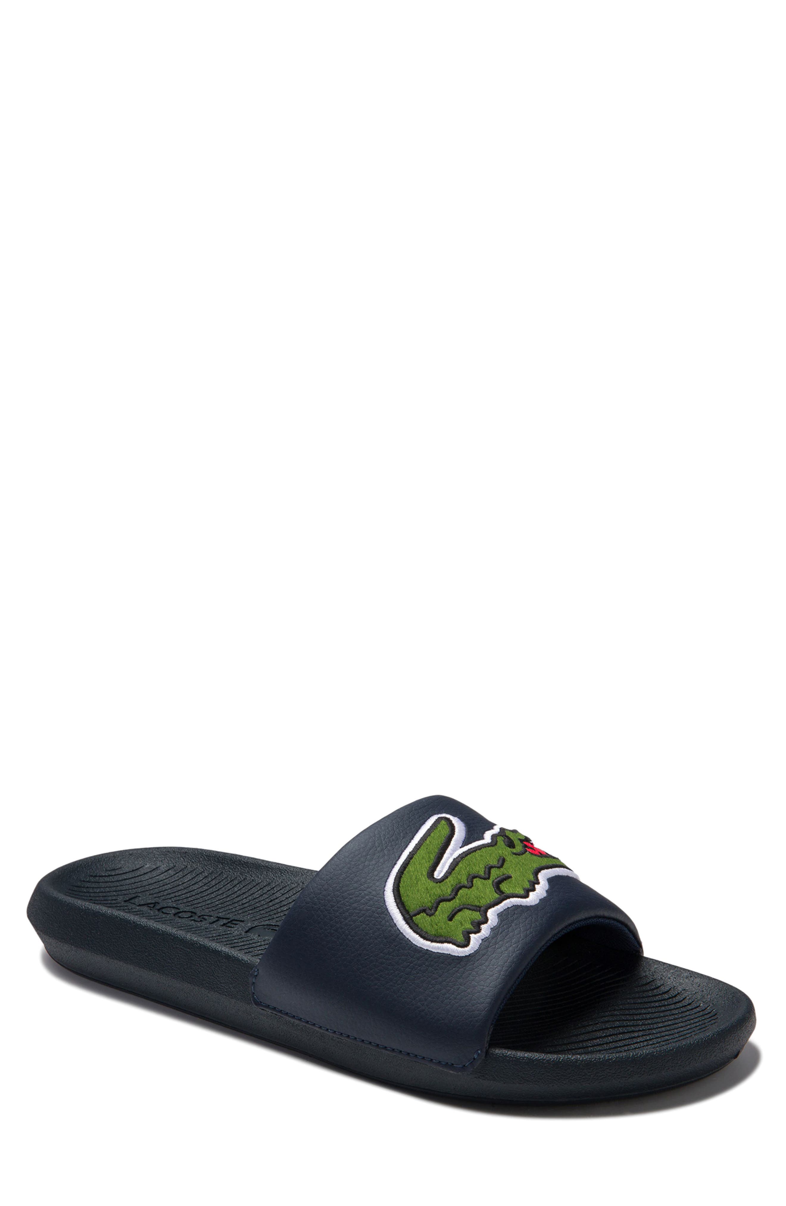 lacoste flip flops