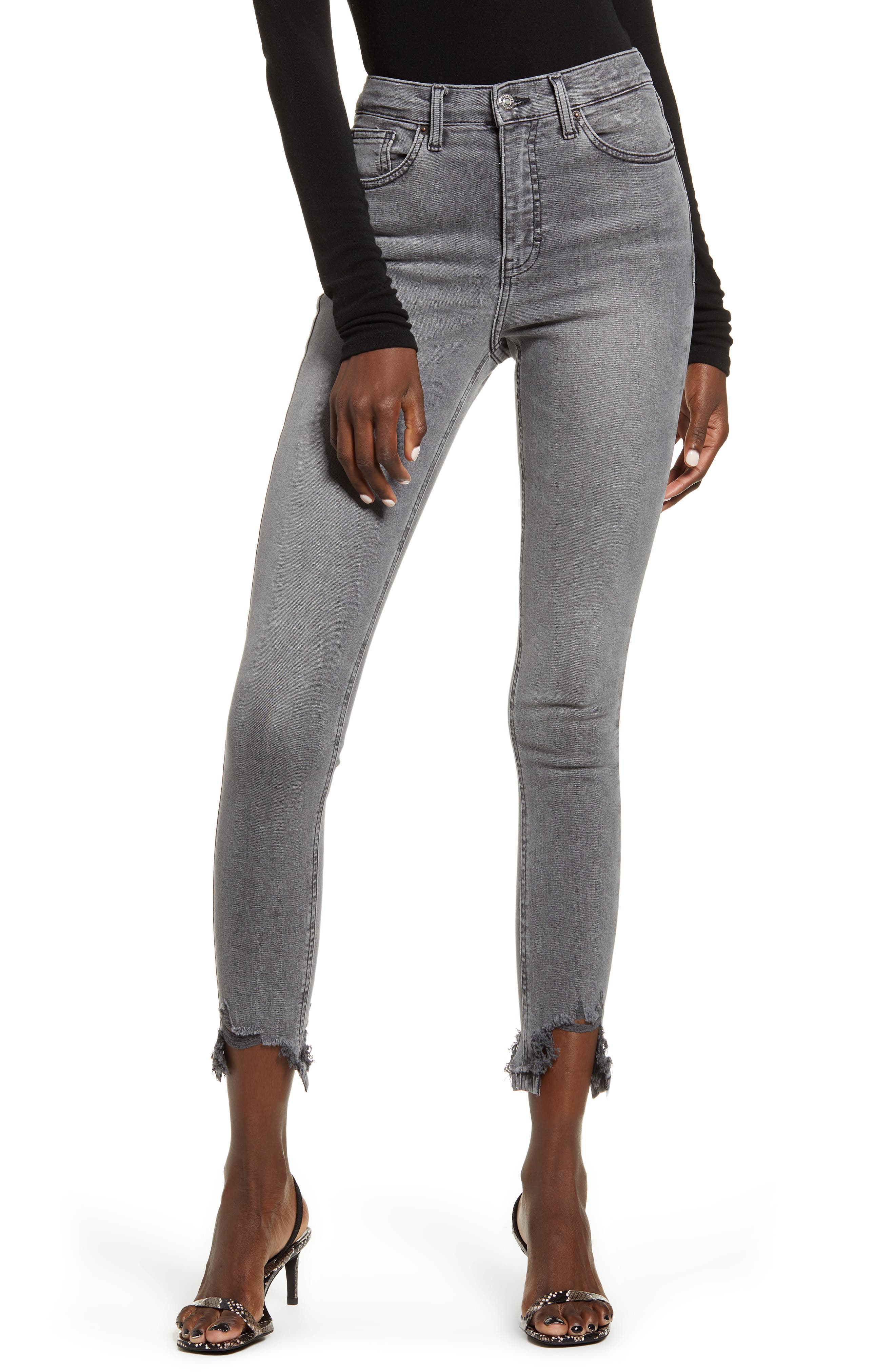 Jamie Jagged Hem Jeans (Regular & Petite) Nordstrom