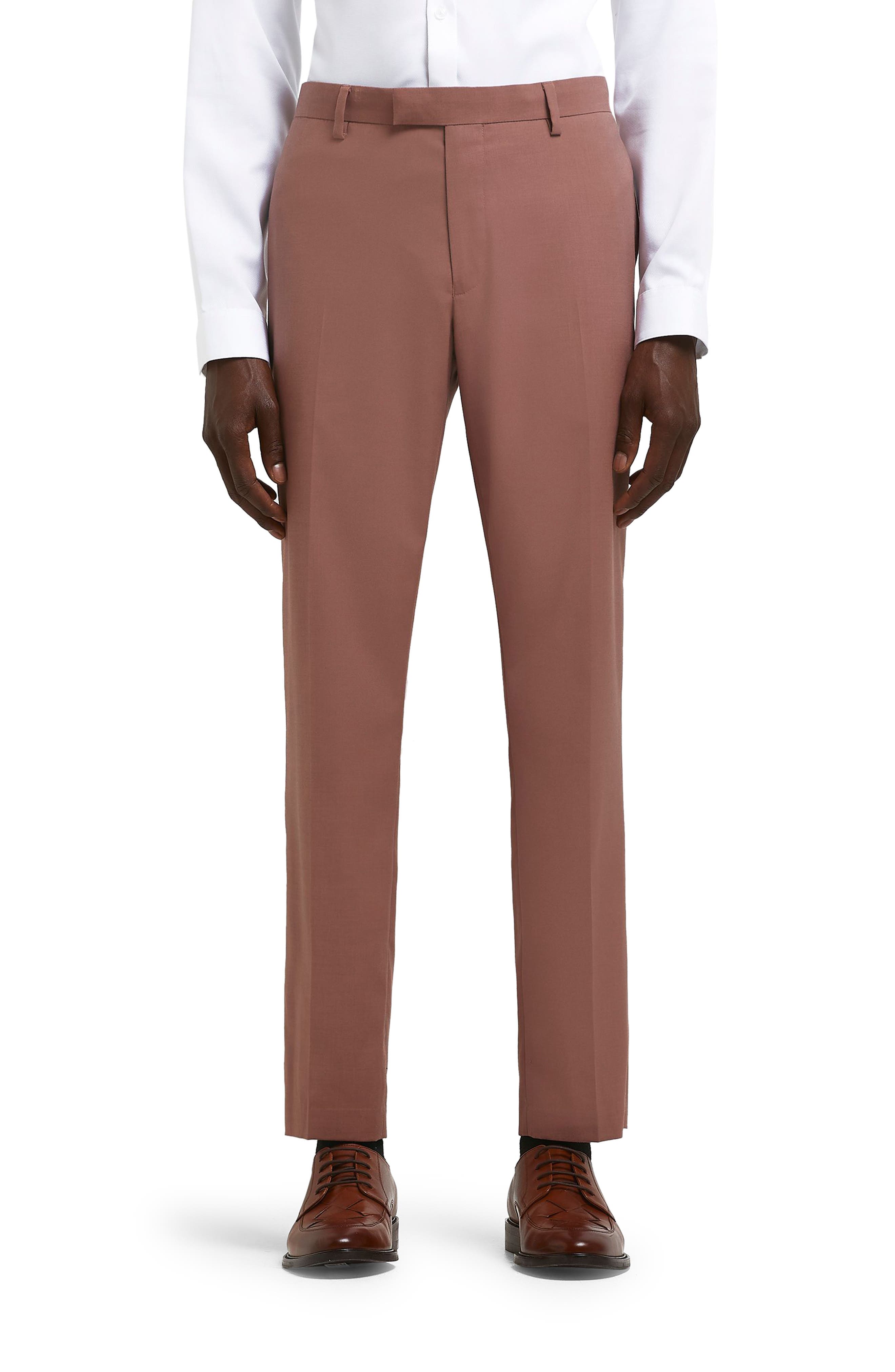 Hot Pink Dress Pants For Men