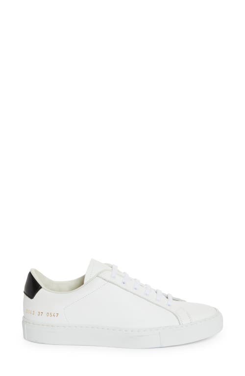 COMMON PROJECTS COMMON PROJECTS RETRO CLASSIC LOW TOP SNEAKER 