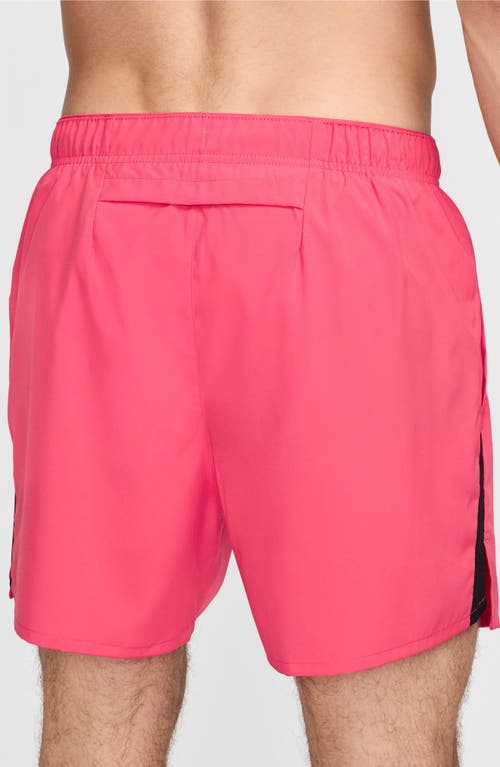 Shop Nike Dri-fit Challenger 5-inch Brief Lined Shorts In Aster Pink/dark Pony