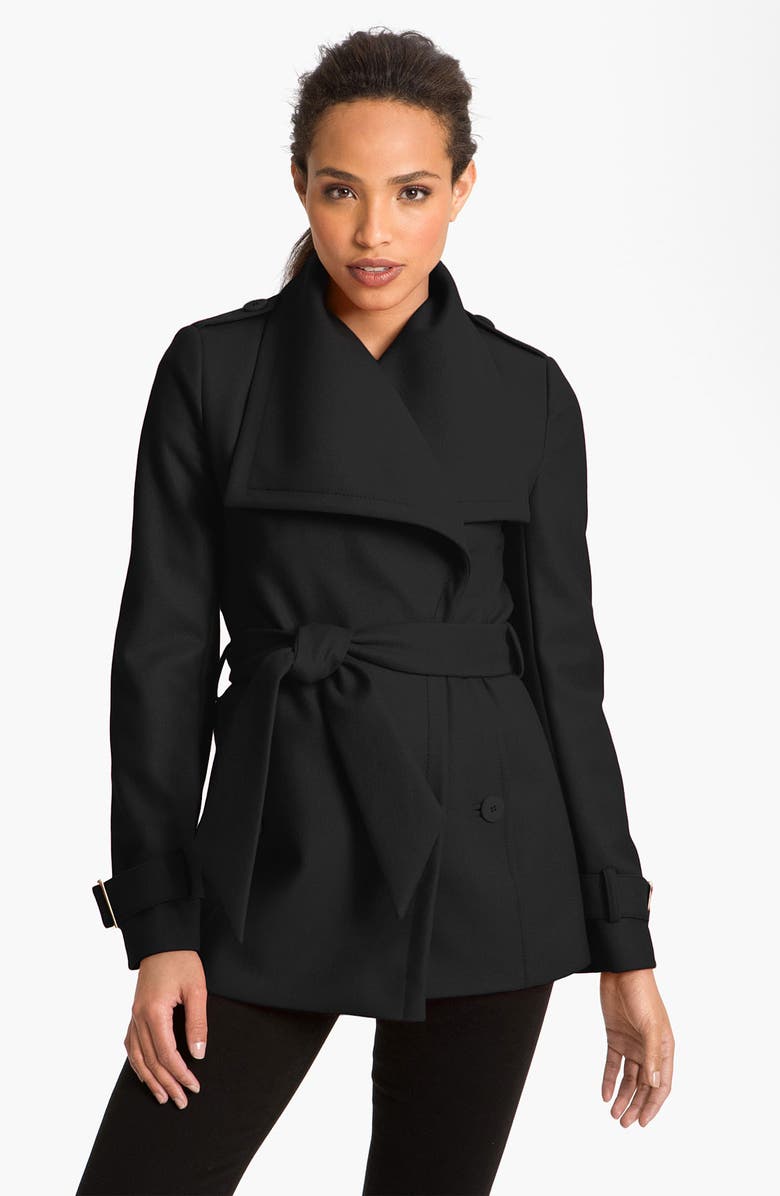 Ted Baker London Wing Collar Wrap Coat | Nordstrom