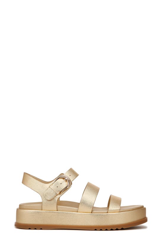 Shop 27 Edit Naturalizer Zizi Platform Sandal In Dark Gold