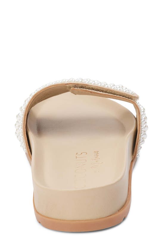 Shop Coconuts By Matisse Reese Slide Sandal In Beige