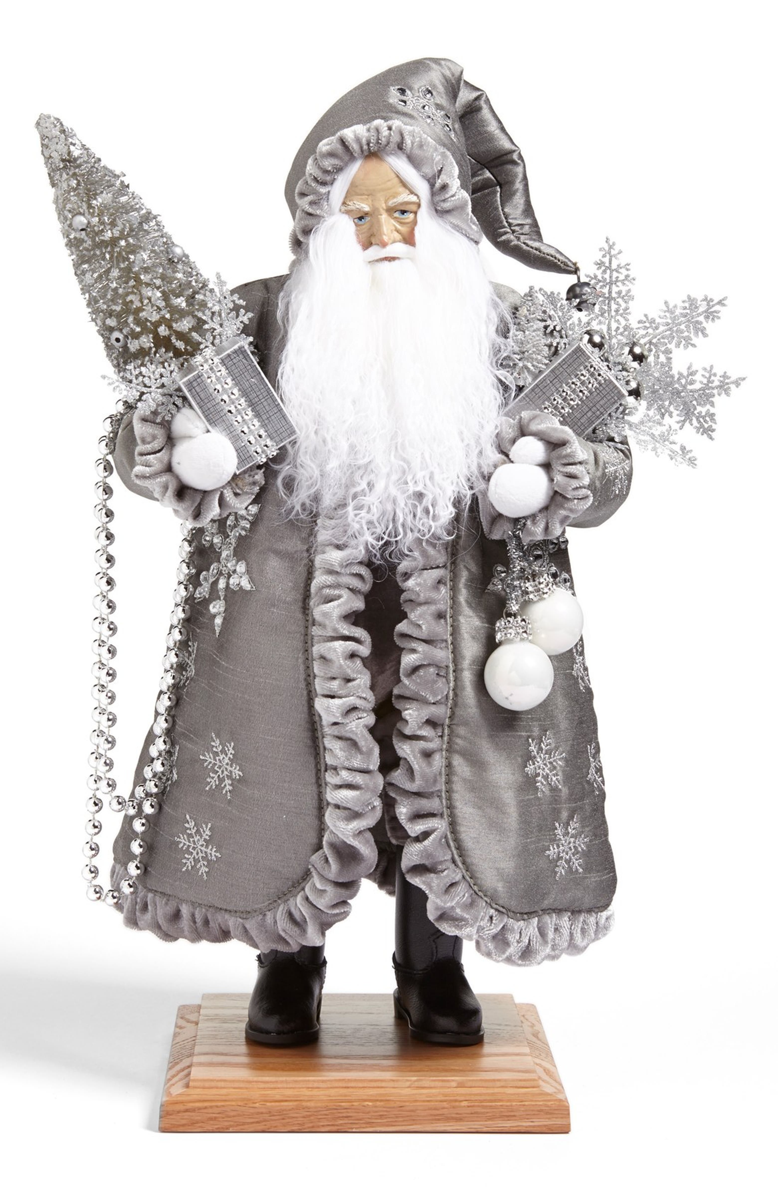 Lynn Haney 'Silver Visions' Santa Figurine | Nordstrom