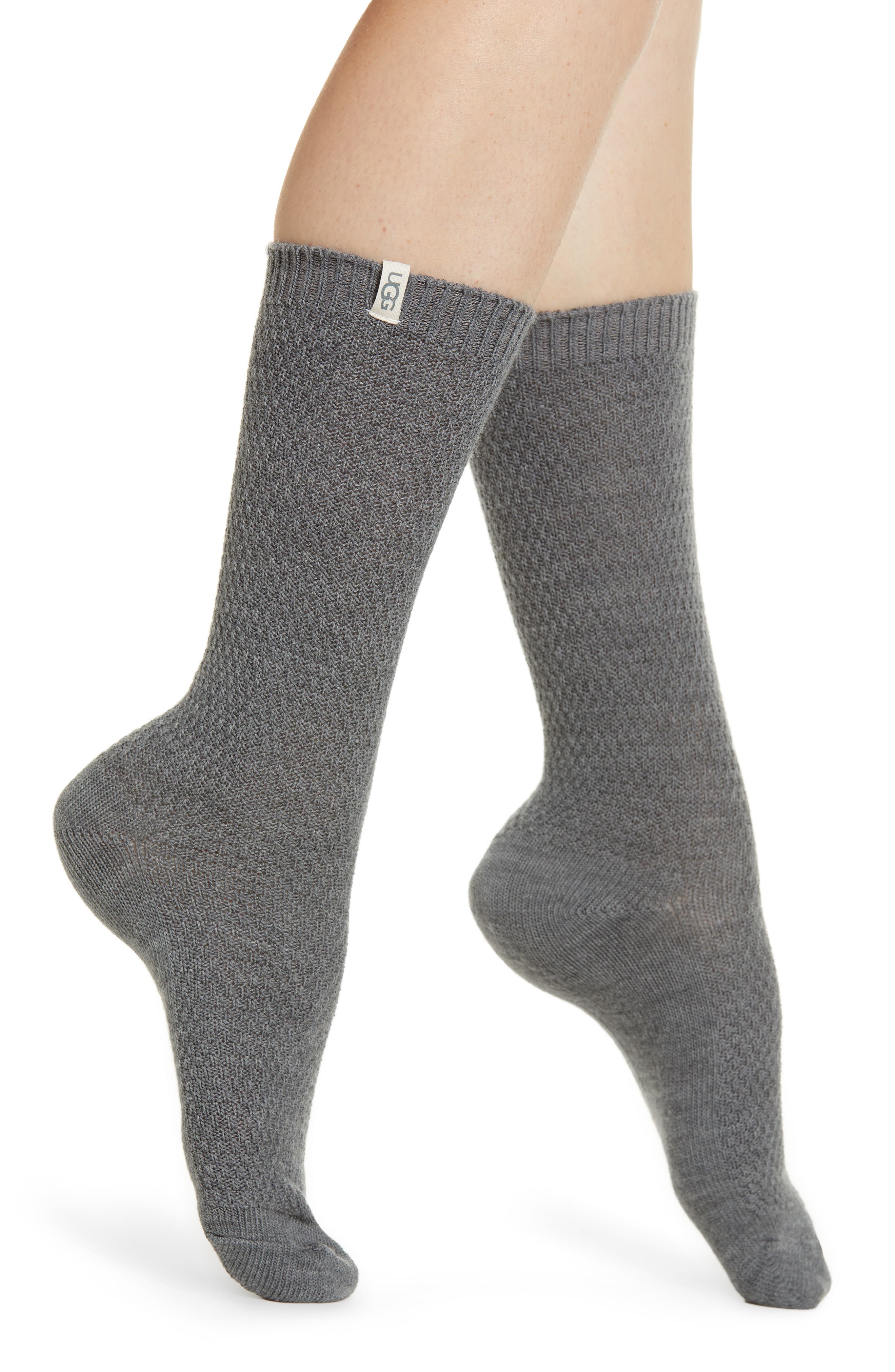 grey boot socks