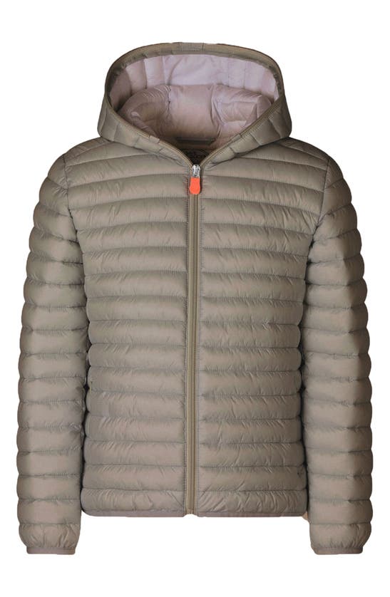 SAVE THE DUCK KIDS' LILY HOODED PUFFER JACKET