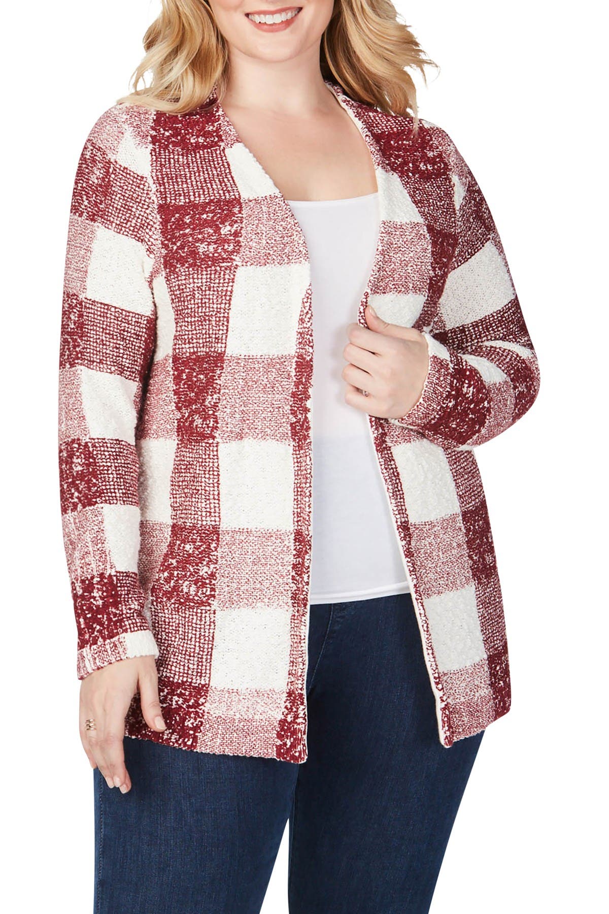 buffalo plaid cardigan canada