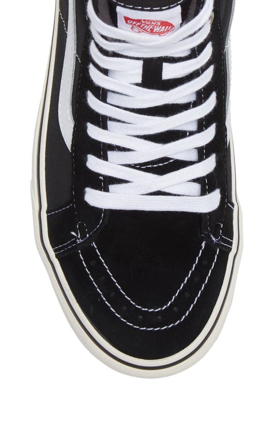 Vans Sk8-hi Mte-2 Sneakers In Black And White In Black/true White Llt