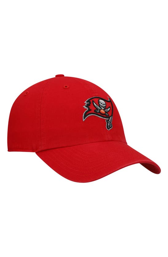 Lids Tampa Bay Buccaneers '47 Primary Logo Clean Up Adjustable Hat - Red