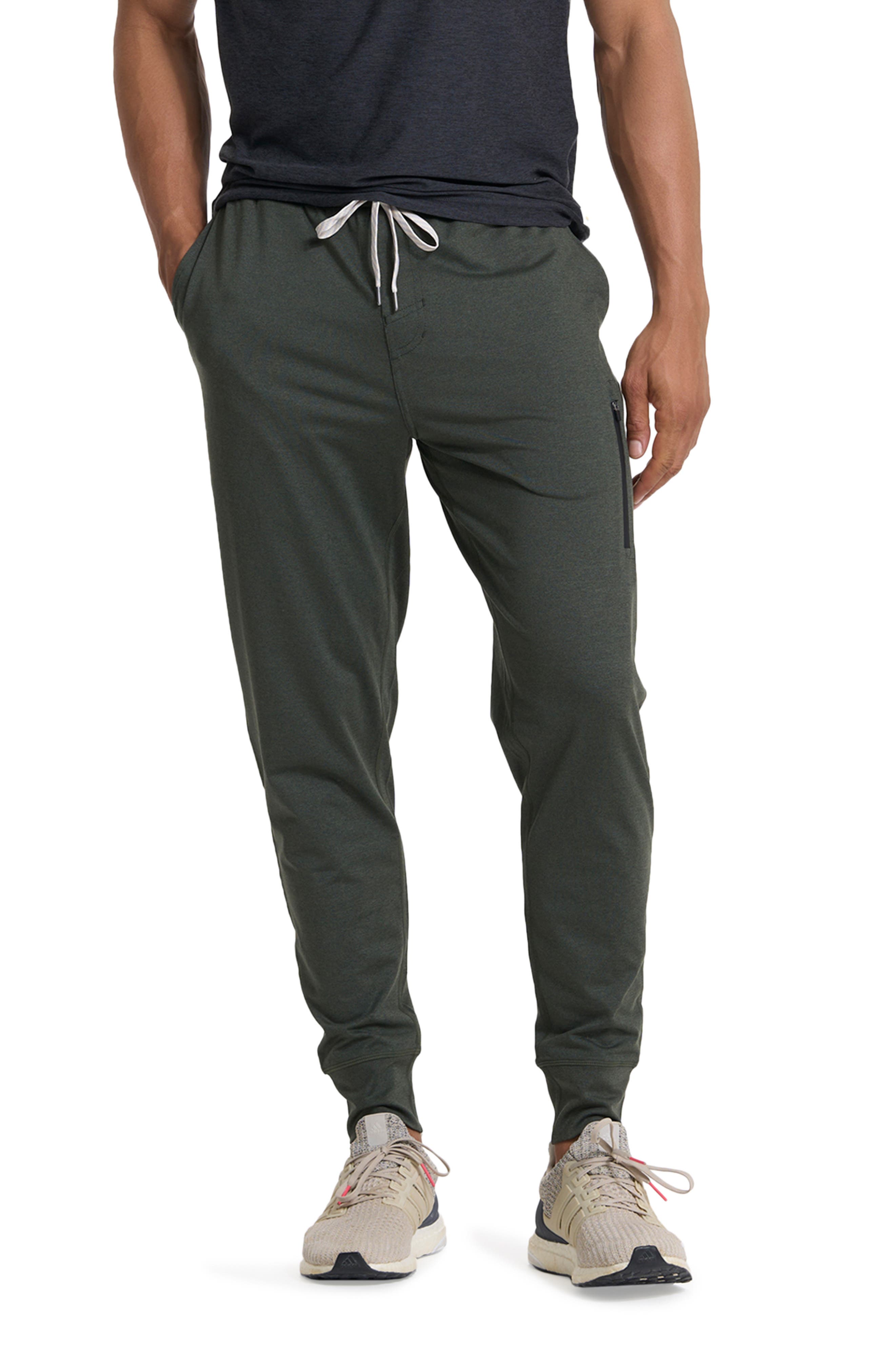 green tracksuit bottoms mens