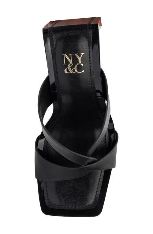 New York And Company Inna Sandal In Black