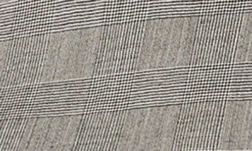 MARINA RINALDI MARINA RINALDI UBERTA POW CHECK LONG SLEEVE VIRGIN WOOL BLEND TOP 