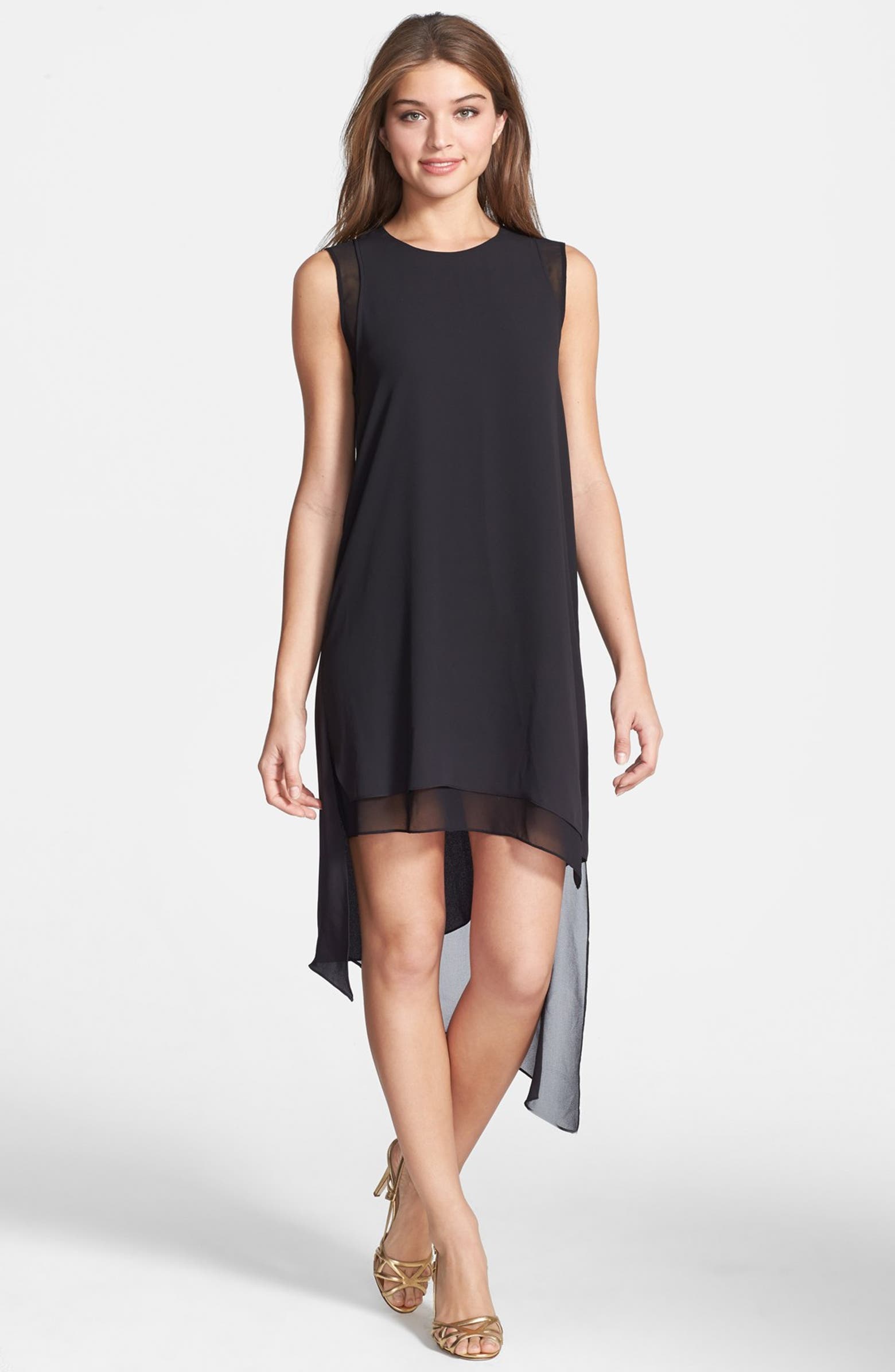 BCBGMAXAZRIA 'Lainey' Asymmetrical Shift Dress | Nordstrom