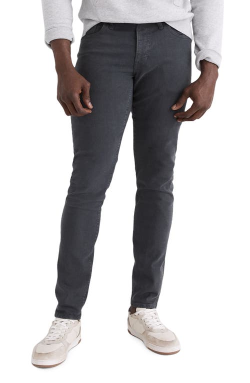 Men's Garment Dyed Athletic Slim Jeans in Thunder Cloud