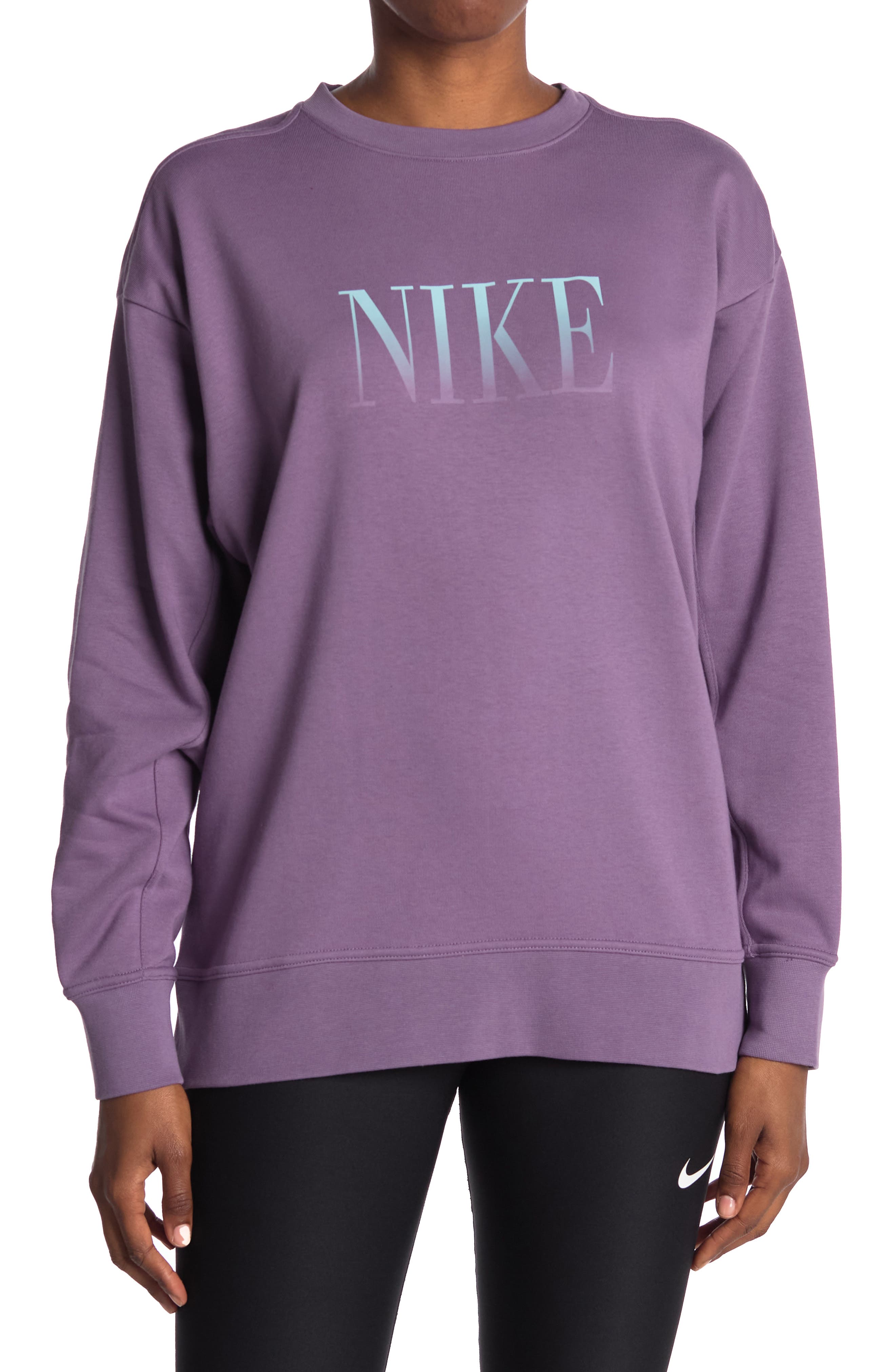 nike logo sweatshirt