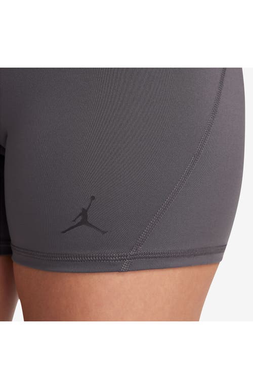 Jordan Women's Sport 5" Shorts In Thunder Grey/oil Grey