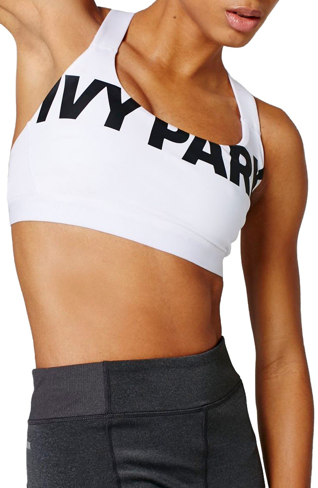 ivy park sports bra size guide