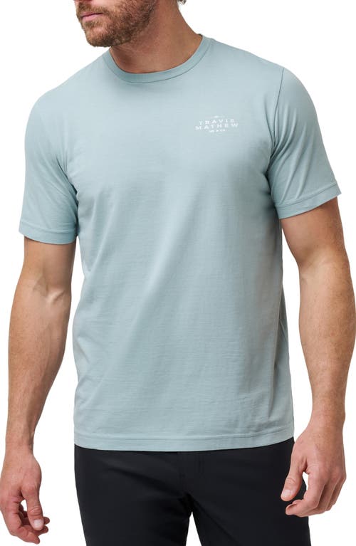 Shop Travismathew Laceleaf Graphic T-shirt In Arona