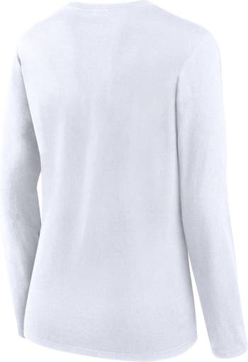 Women's Fanatics Branded White Chicago White Sox Lightweight Fitted Long Sleeve T-Shirt