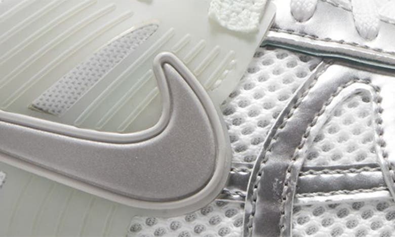 Shop Nike V2k Run Sneaker In White/ Silver/ Platinum