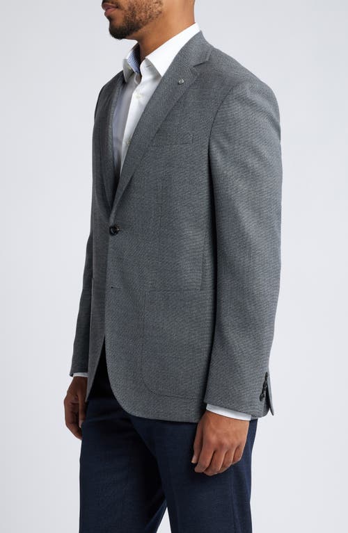 Shop Ted Baker London Keith Slim Fit Stretch Wool Sport Coat In Mid Grey