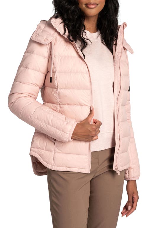 Emeline Water Repellent 550 Fill Power Down Puffer Jacket in Ballerina