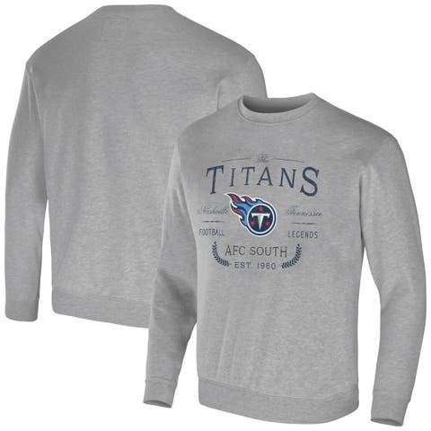 Wild Collective Tennessee Titans Checkered Full-Zip Sweater / X-Large