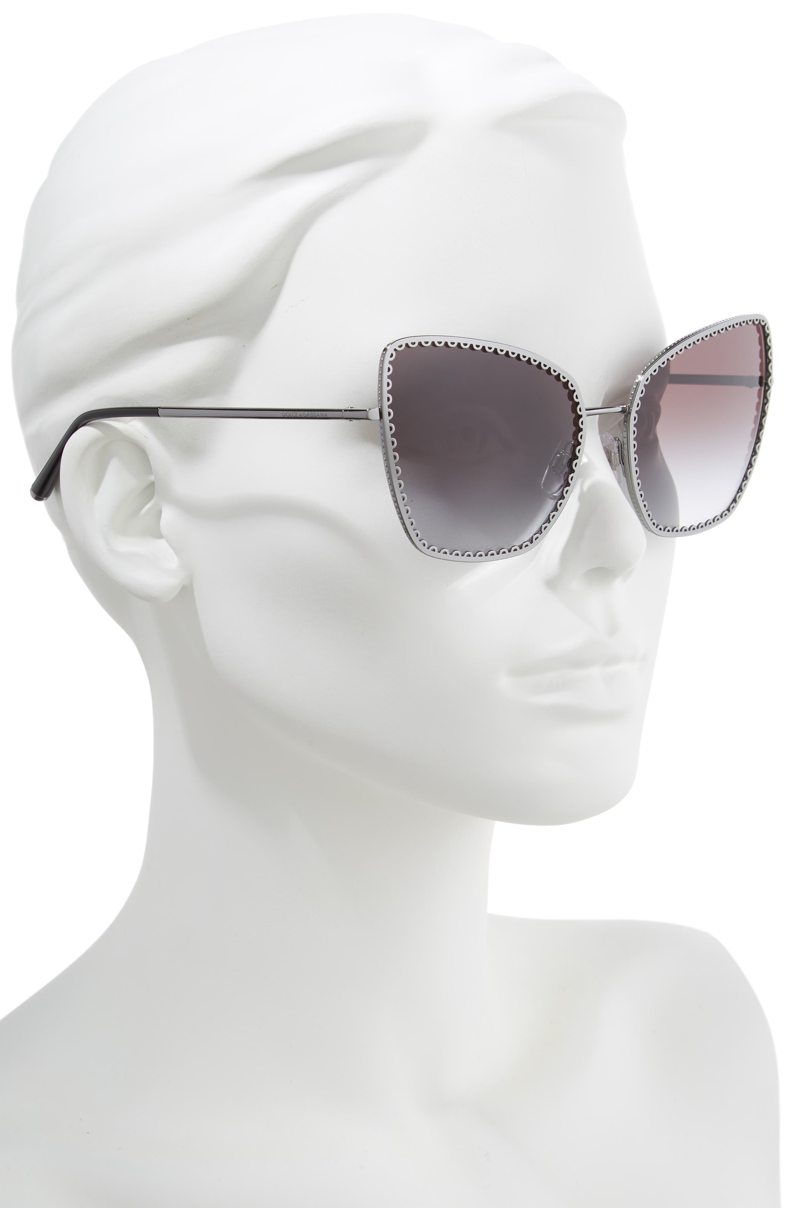 dolce and gabbana cat eye sunglasses