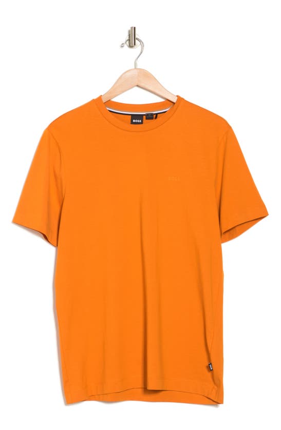 Hugo Boss Thompson Solid T-shirt In Open Orange